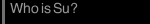Who is Su?